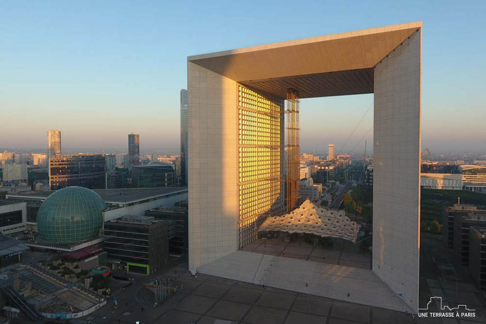 TERRASSE GRANDE ARCHE Une Terrasse Paris